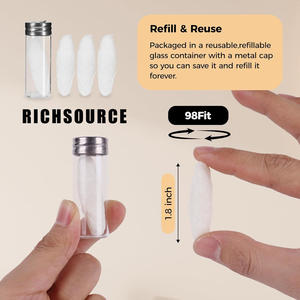 Fil dentaire en fibres de soie à la menthe de qualité supérieure, durable, végétalien, matériau biodégradable, emballage compostable pour une <span class=keywords><strong>planète</strong></span> plus <span class=keywords><strong>verte</strong></span> - Product Image 4