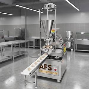 เครื่องทำเกี๊ยวสแตนเลส AFS Equipments 380V แบบมีมอเตอร์ 4 ล้อ สไตล์วินเทจคลาสสิก สำหรับธุรกิจจัดเลี้ยงในร่ม - Product Image 4