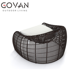 Classico e del <span class=keywords><strong>Design</strong></span> di Lusso di importazione per tutte le stagioni rotondo in rattan mobili da giardino nuovo <span class=keywords><strong>design</strong></span> di lusso in rattan di <span class=keywords><strong>vimini</strong></span> relax divano letto singolo - Product Image 6