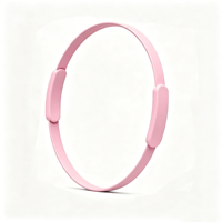 Aro de Resistencia de Yoga Portátil y Ligero con Logotipo Personalizado, Anillo de Pilates para Ejercicios de Yoga y Escultura Corporal Completa para Mujeres