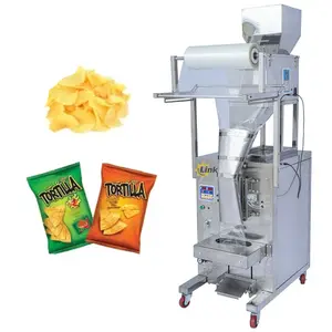 Full Automatic Vertical Weight Rice Peanut Snack Food Bagging Machine Banana Chips Packing Machine