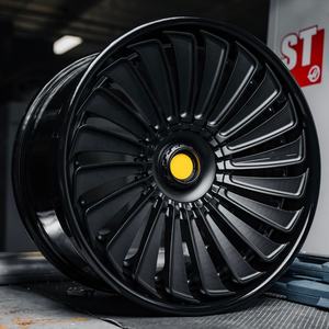 18 19 20 21 22 23 24 26 pouces 2 pièces roue forgée pour <span class=keywords><strong>bentley</strong></span> Flying Spur Mulsanne gt Bentayga pour lincoln navigateur aviateur benz - Product Image 2