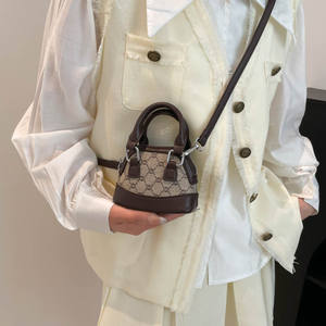 Sacs à main mini messager de luxe pour femmes, sacs fourre-tout à bandoulière, sacs à main coquille tendance avec fermoir, sacs à cosmétiques - Product Image 3