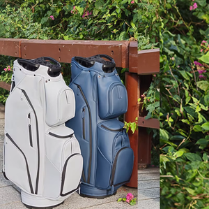 Sacca da <span class=keywords><strong>Golf</strong></span> Professionale ASL <span class=keywords><strong>GOLF</strong></span> con 14 Scomparti, Impermeabile in Pelle PU, Logo Personalizzato per Uomo - Product Image 2