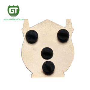 Spille da bavero personalizzate all'ingrosso con logo stampato, distintivi in metallo smaltato duro e morbido, alla moda - Product Image 4