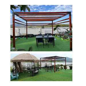4x4 <strong>Post</strong> <strong>Bracket</strong> Connector Kit / 6x6 <strong>Post</strong> Connector <strong>Bracket</strong>, Matte Black Steel for Pergola Gazebo Deck Fence DIY - Product Image 6