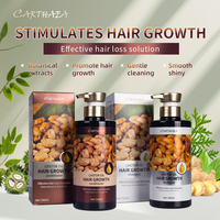 OEM Best Biotin minyak kastor sampo rambut rontok organik cepat jahe sampo penumbuh rambut dan kondisioner
