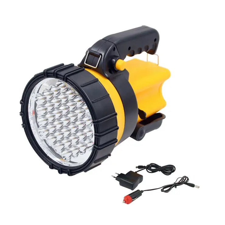 37LEDs Portable Outdoor Handheld Spotlight Searchlight Waterproof Rechargeable Search Light Torch