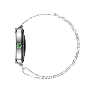 Montre intelligente Lady Fitness 1.19 \ "Amoled Screen BT Call Heart Rate SpO2 Tracking Menstrual Period Monitoring Stainless Steel for - Product Image 3