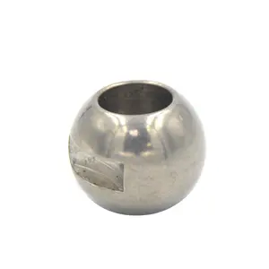 OEM Grooved Metal Sphere Mirror Stainless Steel Hollow Ball