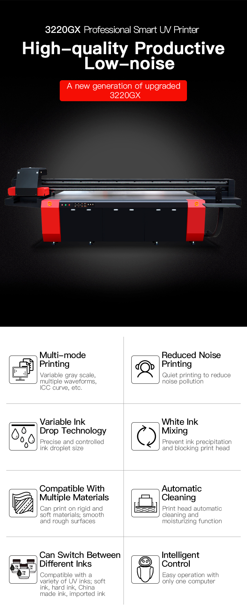 Industry Leading Brand MT Large Format uv flatbed printing machine price