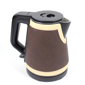 Customizable Cordless <b>Kettle</b> Colorful Leather Accents Household Appliance for Hotels Made of Plastic Leather <b>Kettle</b> - Product Image 3