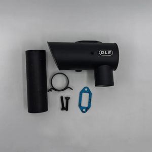 อะไหล่เครื่องยนต์เบนซิน/น้ำมันเบนซินแท้ DLE130 สำหรับเครื่องบินบังคับวิทยุ ชิ้นส่วน DIY ท่อไอเสียแบบรูเดียว ผลิตในกวางตุ้ง ประเทศจีน - Product Image 1