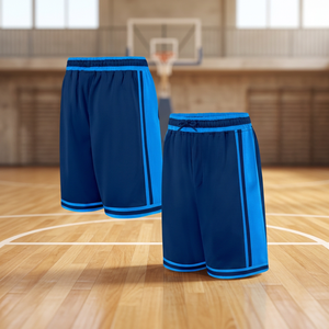 Summer Men's Casual Sports Digital Worsted Elastic Waist Breathable Knitted 100% Polyester Mid Waist Quick Drying <b>Shorts</b> - Product Image 3