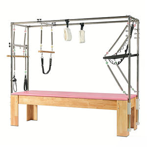 Langlebiges Yoga-Pilates-Reformer-Gerät: Eichenholz-Kern-Reformer-Bett und Eichenholz-Pilates-Cadillac zur Körperformung - Product Image 3