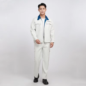 Traje transpirable de algodón de manga larga para hombre, ropa de trabajo para Protección Laboral, fábricas de automóviles, gasolineras, barco - Product Image 6