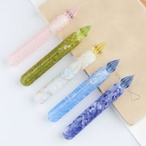 Janpense <span class=keywords><strong>ปากกา</strong></span>แก้วขนาดเล็ก<span class=keywords><strong>น</strong></span>่ารักสไตล์เกาหลี<span class=keywords><strong>น</strong></span>่ารักลายหิ<span class=keywords><strong>น</strong></span>อ่อน, <span class=keywords><strong>ปากกา</strong></span>แก้วลายไม้อ้วนแปลกใหม่สำหรับการวาดภาพศิลปิ<span class=keywords><strong>น</strong></span>ดีไซ<span class=keywords><strong>น</strong></span>์แบบ OEM & ODM - Product Image 3