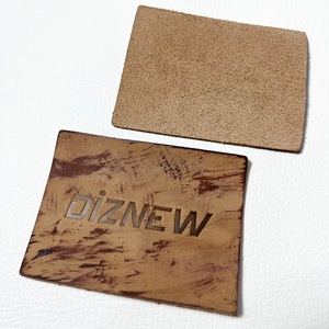 Loại Mới Dập Nổi Jon ON/Patch/Badge / Tag Quần Áo Denim Trống Da Nhãn - Product Image 2