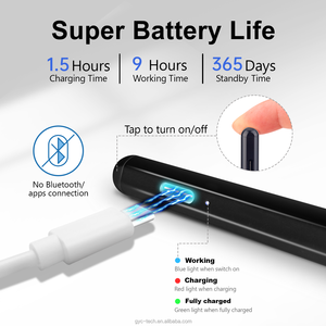 <span class=keywords><strong>ปากกา</strong></span>สไตลัสสำหรับ iPad Pro <span class=keywords><strong>11</strong></span> นิ้ว ทำจากพลาสติก รองรับการสัมผัสหน้าจอแบบแอคทีฟ ป้องกันการสัมผัสโดยฝ่ามือ รองรับการเอียง แม่เหล็ก<span class=keywords><strong>ด</strong></span>ูดติ<span class=keywords><strong>ด</strong></span> หัวปากกาเปลี่ยนไ<span class=keywords><strong>ด</strong></span>้ - Product Image 6