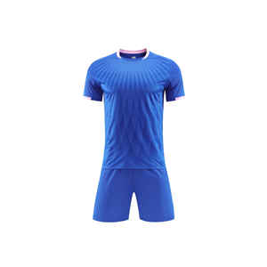 Seragam Sepak Bola Klub Jersey Modern Warna <span class=keywords><strong>Pink</strong></span> Dapat Disesuaikan Sublimasi Pewarna Rajutan Putih Biru Pakaian Sepak Bola Murah - Product Image 6