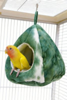 Perroquet écologique mode chaud nid moelleux coton maison épais polaire hiver câlin cabane Cage hamac lit de couchage fournitures pour animaux de compagnie