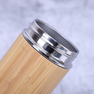 Nuevos frascos de vacío Termos Thermos Botella de agua digital Pantalla Termo Bambu - Product Image 6