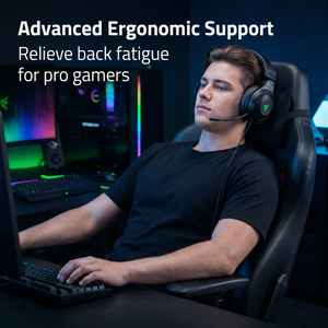 <span class=keywords><strong>Razer</strong></span> personnalisé 180 degrés inclinable pivotant <span class=keywords><strong>Gamer</strong></span> moderne exécutif <span class=keywords><strong>chaise</strong></span> <span class=keywords><strong>de</strong></span> <span class=keywords><strong>bureau</strong></span> en cuir PU sédentaire Esports-optimisé ciblé - Product Image 6