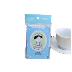 Korean Style Folding <b>Mirror</b> Set With Comb Cartoon Design <b>Rectangle</b> Plastic Home Use Random Color Mixing - Product Image 4