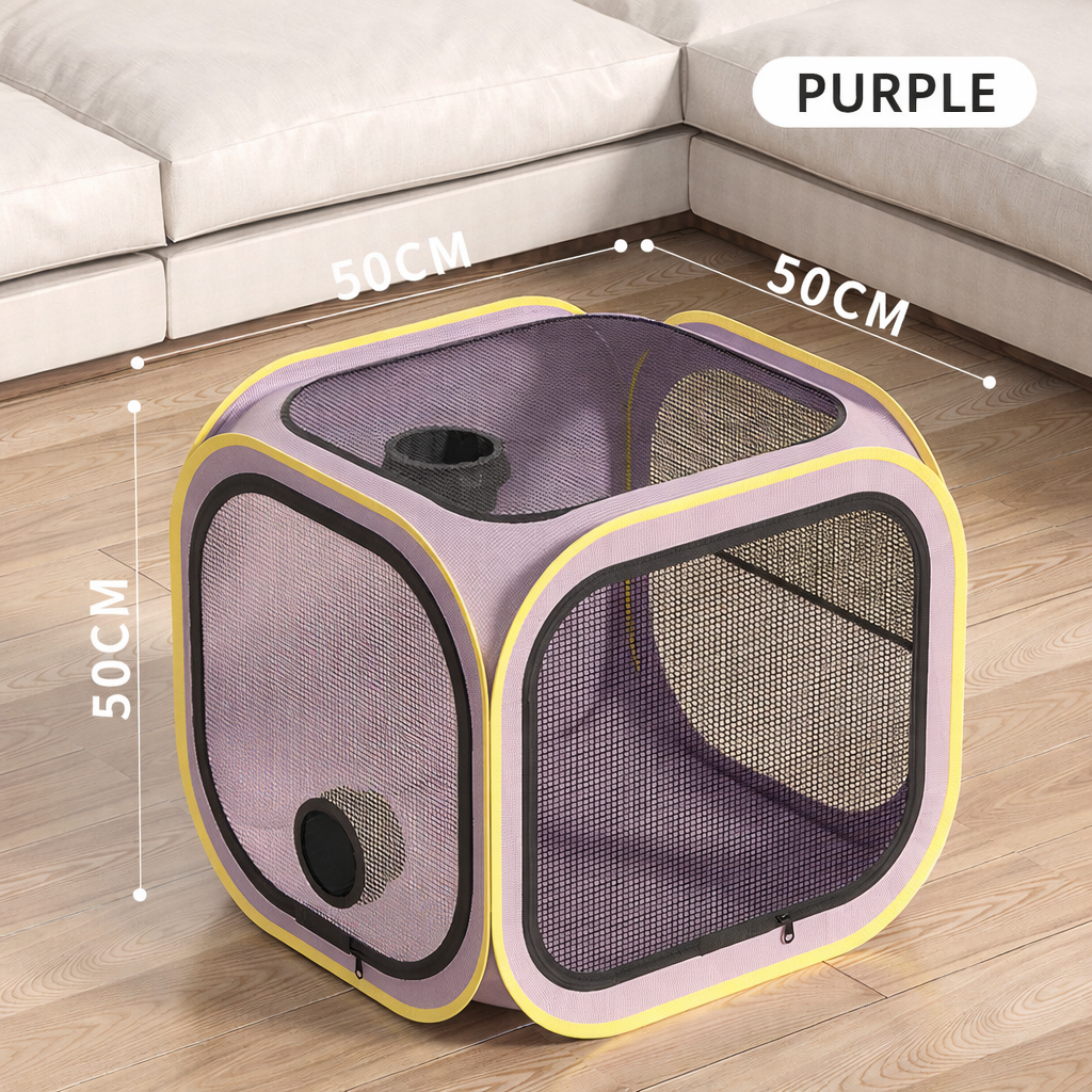 Bolsa de secado básica morada. Adecuada para mascotas de hasta 11 kilos.