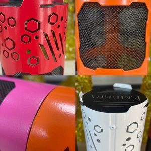Soporte metálico perforado para carbón de hookah, base de bandeja para tabaco, pieza de repuesto colorida para accesorios de hookah - Product Image 3
