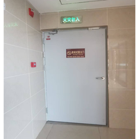 Porte en acier galvanisé ignifugée 90 minutes, conforme aux normes UL EN, pour intérieur, usage industriel et commercial