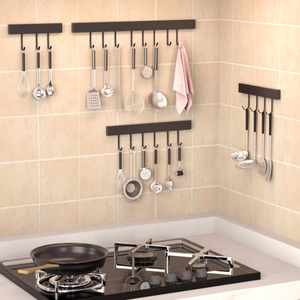 Crochet mural en acier inoxydable pour suspension, kg, crochet adhésif, pour la cuisine - Product Image 2