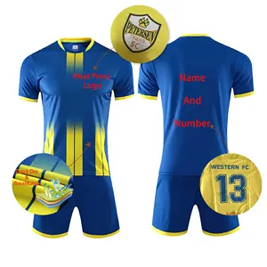 Custom Voetbal Jersey Fabriek Outlet 2024-2025sell Goed Voetbal Trui Sport T-Shirt