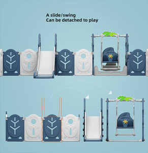 Parcs bébé de luxe multi-combinaison cour de <span class=keywords><strong>jeu</strong></span> pour tout-petits intérieur pliable <span class=keywords><strong>jeu</strong></span> cour de <span class=keywords><strong>jeu</strong></span> sécurité clôture en plastique enfants pour enfants - Product Image 6