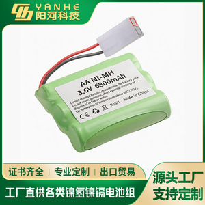 Batería AA Ni-Mh 3.6V 6800mAh recargable para juguetes, hecha en China - Product Image 4