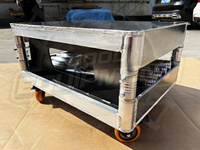 Venta caliente Line Array Speaker Cart Carrito de aluminio Touring Cart para altavoz