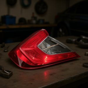Feu arrière à LED pour Honda Civic 2016-2020 Côté gauche Lentille rouge 12V Remplacement Système d'éclairage automobile Neuf Ajustement OEM - Product Image 2