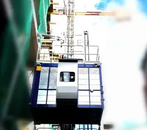 SC200/200 2ton Thang Máy Xây Dựng Hoist Để Xây Dựng Vật Liệu Nâng Và Hành Khách