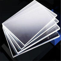 2mm Mince Flexible Clair Coulé Acrylique PVC Feuille Flexible En Plastique Feuilles pour Caissons Lumineux Signalisation Publicité Pliage Sculpture