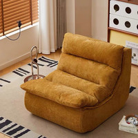 Fauteuil de salon et de balcon en PU, style italien, compressé sous vide, personnalisable transfrontalier, avec repose-pieds amovible