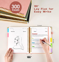Agenda Personalizada 2026 2027 A4 A5 de Cuero con Espiral, Diaria, Semanal, Mensual, para Viajes, con Pestañas