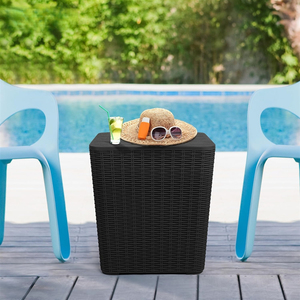 Meuble <span class=keywords><strong>de</strong></span> rangement résistant aux intempéries <span class=keywords><strong>pour</strong></span> terrasse et patio - <span class=keywords><strong>pour</strong></span> coussins, couvertures et accessoires d'extérieur - Product Image 2