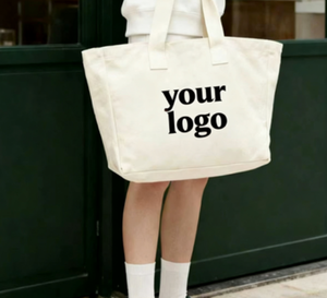 Nueva Bolsa de Mano de Lona de Algodón Minimalista a la <span class=keywords><strong>Moda</strong></span>, Fabricantes de Bolsas de Mano Grandes Ecológicas Personalizadas para Uso Casual - Product Image 1