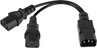 Câble de bouilloire C13 à C14 câbles d'extension câble répartiteur Y 220V 250V cordon d'alimentation électrique