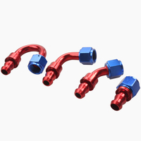CreditParts AN8 אלומיניום אבזרי צינור