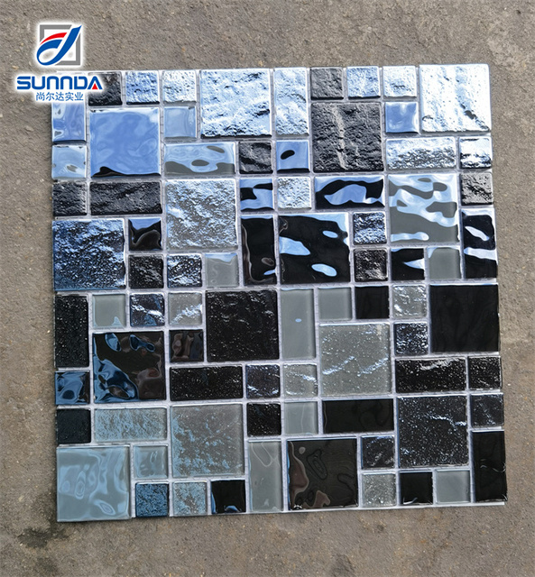 Mosaic Floor Wall Tiles Ceramic Stone Glass Mental Materials Various Sizes Colors Kitchen Bathroom Swimming Pool Decoration