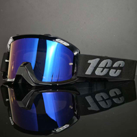 Lunettes de sport MX 100LK pour activités de plein air, verres interchangeables pour moto, dirt bike, VTT, cyclisme, logo personnalisé OEM, lunettes MX