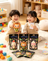 Sachets mystères personnalisés imprimés, pochettes surprise à fond plat pour jouets d'enfants, récompenses, cadeaux, emballage personnalisé avec logo OEM, vente en gros