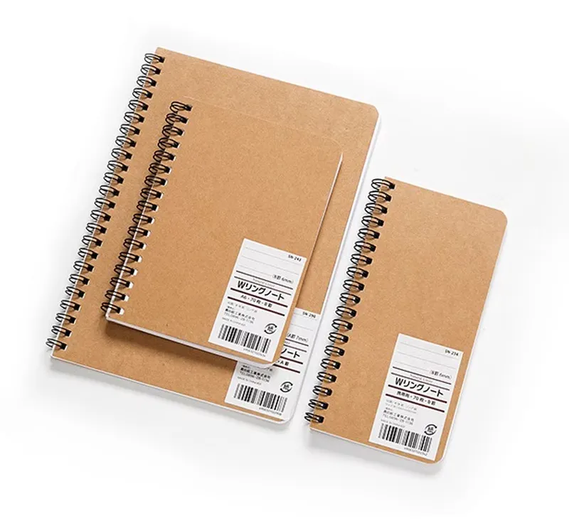A5 Spiraal Notebook Upturn Coil Notitieboek Gelinieerd Leeg Raster Papieren Dagboek Schetsboek Voor Schoolkantoorbenodigdheden