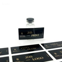 Etiquetas de Viales de 3ml, 5ml, 7ml y 10ml con Logotipo Personalizado, Impresión de Péptidos, Resistentes al Agua, con UV Localizado, Láser Holográfico y BOPP para Empaque